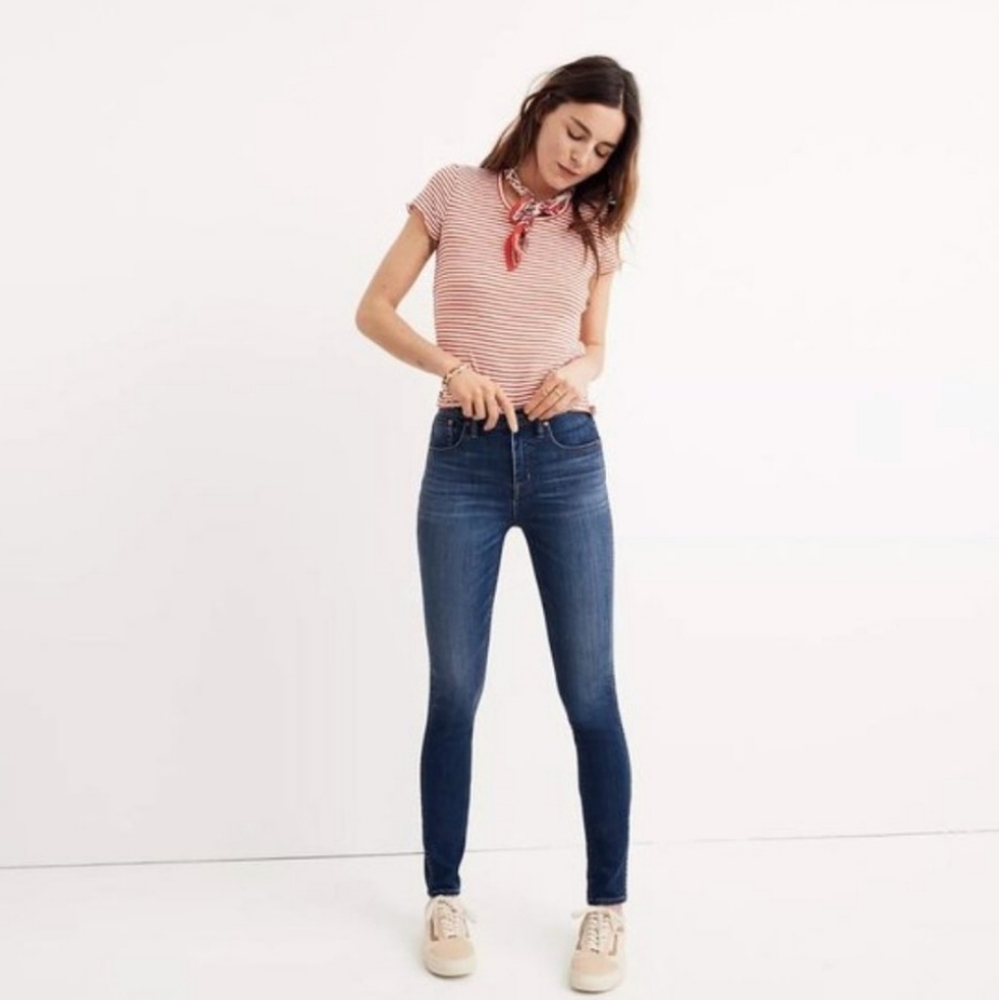 Madewell High Riser 9" Skinny Jeans